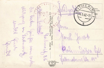 Leitmeritz Sudetengau o 1942