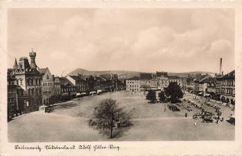 Leitmeritz Adolf Hitler Ring Sudetengau o 1940