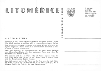 Leitmeritz Böhmen Litoměřice * um 1970