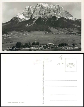 Lermoos Tirol Ehrwald und Zugspitze, * ca. 1930