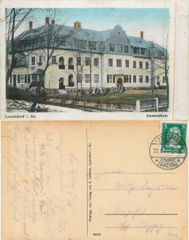 Leubsdorf Sachsen Zentralschule o 20.6.1927