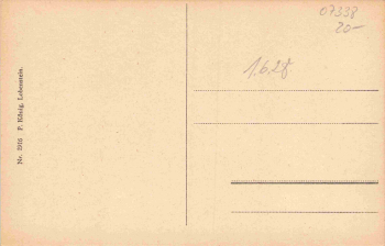 Leutenberg Thüringen Marktplatz * 1928