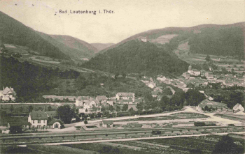 Leutenberg Thüringen Bahnhof o 1917