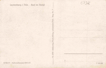 Leutenberg Thüringen Bad im Ilmtal * 1956
