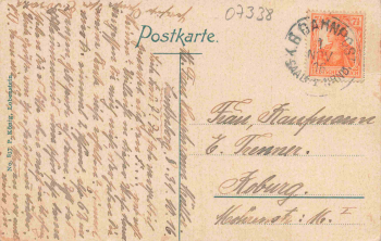 Leutenberg Thüringen Friedensburg o 1916