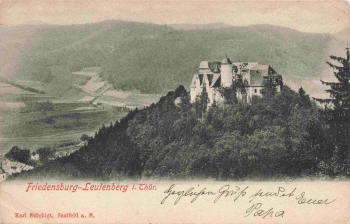 Leutenberg Thüringen Friedensburg o 1903