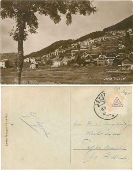Leysin Schweiz gebr. ca. 1930