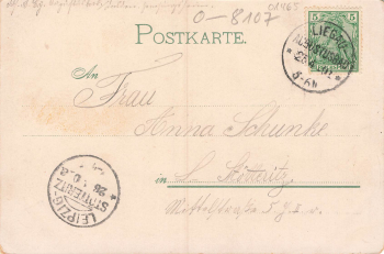 01454 Liegau-Augustusbad Radeberg Conditorei o 1901