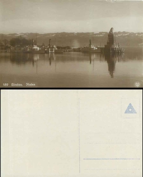 88131 Lindau Bodensee harbor entrance * approx. 1920