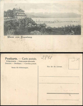 88131 Lindau Gruss vom Hoyerberg, * ca. 1910