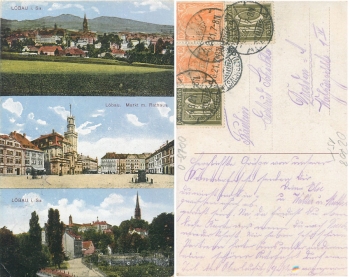 02708 Lobau Sachsen o 4.8.1921