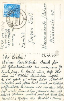 02708 Loebau Sachsen Rathaus o 1953