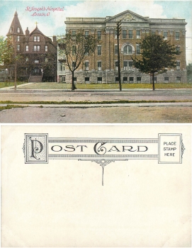 Ohio Lorain St. Josephs Hospital *1910