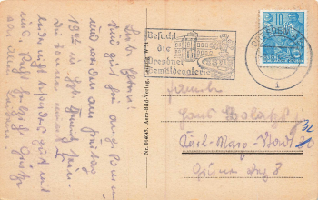 Loschwitz Dresden Grundstrasse Restaurant "zum Kamerad" o 1950