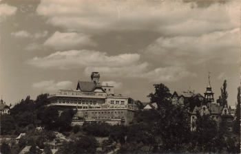 Weisser Hirsch Dresden Restaurant Luisenhof um 1950 ​​​​​​​Hanich Verlag