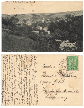 Loschwitzer Grund Dresden o 25.11.1925