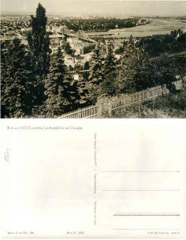 Loschwitz Dresden von Restaurant Loschwitzhohe  *1958 Hanich1061