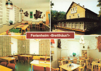 01768 Luchau Glashuette Ferienheim "Bretthaeusl" * 1988