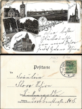 Luckenwalde Litho o 31.2.1899