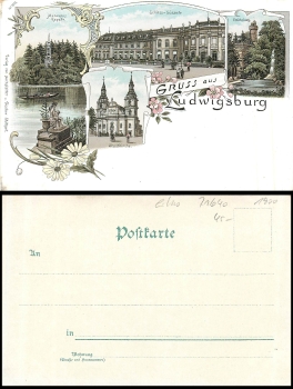 Ludwigsburg Litho *1900