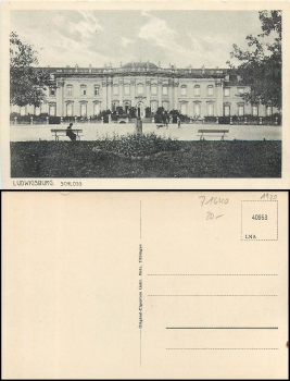 Ludwigsburg Schloss* 1920 