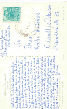 03222 Lübbenau Spreewald Hafeneck o 1961