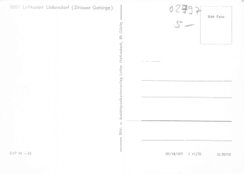 02797 Lückendorf Zittauer Gebirge 1500 Jährig Eibe * 1972