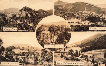 02797 Lueckendorf  Zittauer Gebirge Mehrbildkarte o 1964