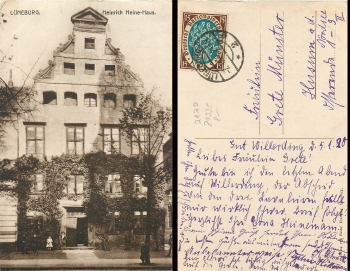 Lüneburg Heinrich Heine Haus o 7.1.1920