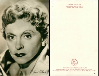 Luise Ullrich Progress Film Vertrieb Nr. 243