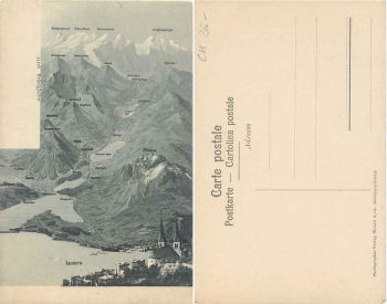 Lucerne with Bruenigbahn * ca. 1910
