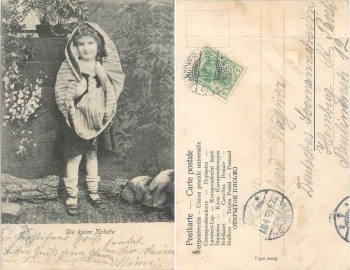 Girl "The Little Coquette" o April 21, 1905