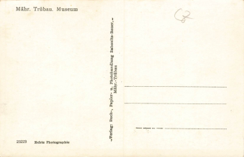 Maehrisch Truebau Museum Sudetengau Moravská Třebová * um 1940