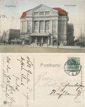 Magdeburg Central Theater o 15.8.1908