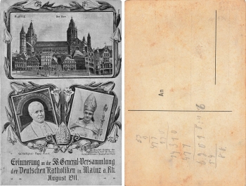 Mainz 58th General Assembly of German Catholics August 1911