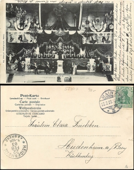 Mainzer Carnevalverein opening game 1903 o 22.2.03