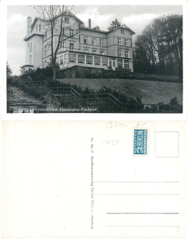 23714 Malente-Gremsmuhlen Eisenbahn Kurheim gebr. ca. 1950
