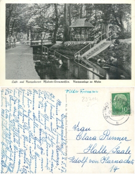 23714 Malente-Gremsmuhlen Kneippanlage o 3.5.1956