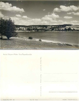 01744 Malter Talsperre Dippoldiswalde *1958 Hanich1116