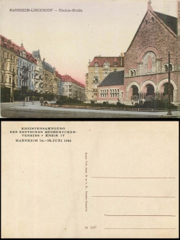 Mannheim-Lindenhof Rheinau-Strasse District assembly of the printing association * June 14-16, 1924