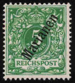 Marianen Deutsche Post Michel 2II * ungebraucht Krone Adler 