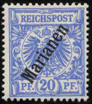 Marianen Deutsche Post Michel 4 II * ungebraucht Krone Adler 