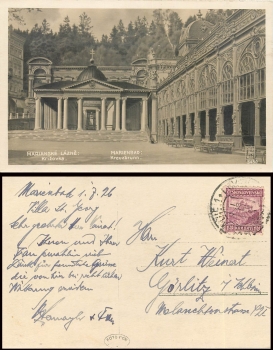 Marianske Lazne Kreuzbrunn o 1.7.26