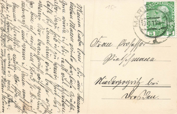 Marienbad Kaiser und Jägerstraße Böhmen Mariánské Lázně o 1911