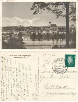 09496 Marienberg Sachsen o 12.1.1930