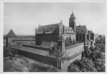 Marienburg Castle, West Prussia, Malbork * around 1940
