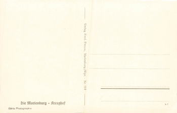 Marienburg Castle, West Prussia, Malbork * around 1940