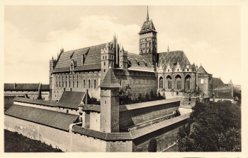 Marienburg Castle, West Prussia, Malbork * around 1940