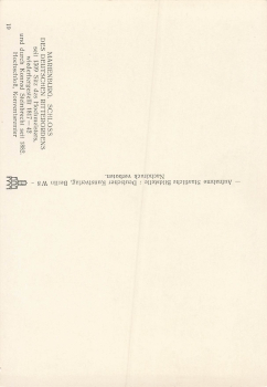 Marienburg Schloss Westpreußen Malbork * um 1940