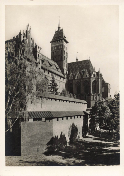 Marienburg Schloss Westpreußen Malbork * um 1940